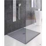 Custom made resin shower tray Solid with border