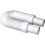 McAlpine flexible drainage pipe length 90cm 2x spie 40 x 40mm