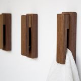 massive wooden towel and Clothing Hook Nuts