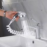 hand shower for washbasin faucet and kitchen faucet chrome