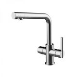 kitchen faucet Pure chrome with filtersystem