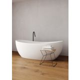 free standing bathtub Aran 85x180cm white Solid Surface