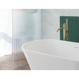 Solid Surface bathtub Moderno 170x80cm white mat