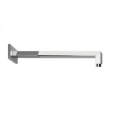 overhead shower 30x30cm polished stainless steel including wallarm