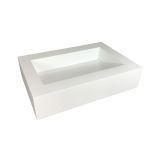 Free-hanging Composite washbasin Style, 62x44cm white