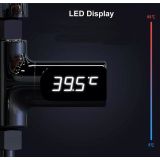 shower faucet water Temperature indicator with LED display