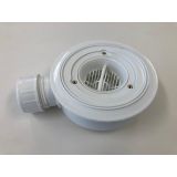 flat shower tray siphon build in height 55mm with sieve for hole diameter 90mm