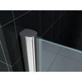 revolving door Luna 90cm with 8mm safety glass
