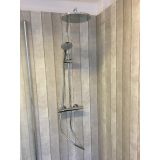 rain shower wall fitting Winner with Thermostatic shower faucet chrome