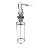 Luxury built-in soap dispenser cocinas chrome for counter top mounting