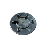 Afdekplaat ABS chroom voor douchebak sifon - Ø 115mm