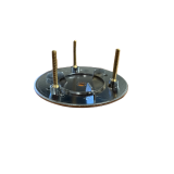 Afdekplaat ABS chroom voor douchebak sifon - Ø 115mm