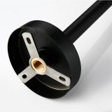 positioning bath spout Tube matt black