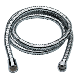 double wrapped Metal shower hose chrome 150 cm 