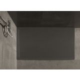 Custom made resin shower tray with drainage gutter Cosmo XL