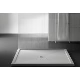 Custom made resin shower tray Solid with border