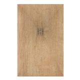 Custom made resin shower tray Slim Wood