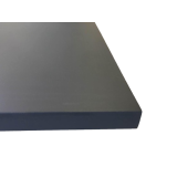 Composite shower tray Solid Eco 80x119,5cm anthracite structure slate