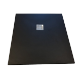 Composiet douchebak Solid Eco 90x120cm Leisteen Zwart Ral9005