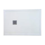 Custom made resin shower tray Solid with border