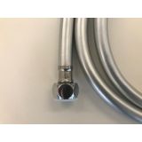 shower hose plastic 170cm silver smooth
