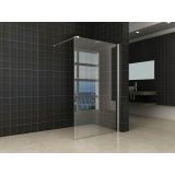 Vaste douchewand Luna 110cm, 10mm veiligheidsglas