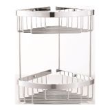 double soapHolder Levante cornermodel chrome