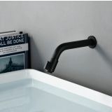 built-in fountain faucet Tube matt black