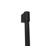 shower sliding bar Nero matt black