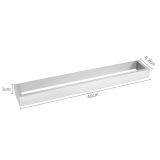 towel holder Cubic 40cm matt black
