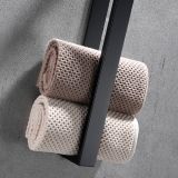 towel holder Cubic 40cm matt black