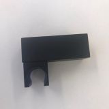 tiltable Metal Holder Cuadro for hand shower square matt black