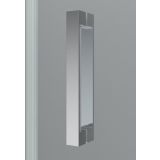  Corner-entry shower enclosure with revolving doors Padel