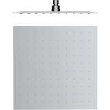 overhead shower 30x30cm polished stainless steel including ceiling connection