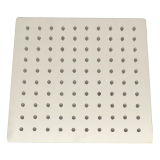 overhead shower 30x30cm polished stainless steel including ceiling connection