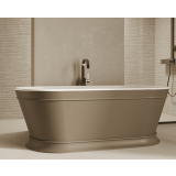 Vrijstaand acryl ligbad Heritage 170x80cm mat wit