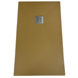 DOUCHEBAK COMPOSIET SOLID ECO 70X120CM EGAAL BRUINBEIGE RAL1011