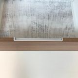 vanity unit Nogal 60cm walnut 'look' with Solid Surface washbasin