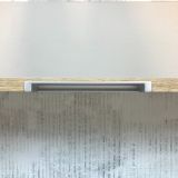 double vanity unit Roble 120cm, oak 'look' with ceramic washbasin