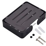 soapHolder Nero stainless steel matt black