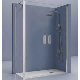 Swing doors with fixed side panel Padel
