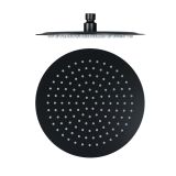 overhead shower Slim ø20cm matt black