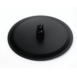 overhead shower Slim ø20cm matt black