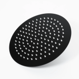 overhead shower Slim ø25cm matt black
