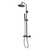 rain shower fixtureNero Ingrid black