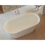Solid Surface bathtub Moderno 170x80cm white mat