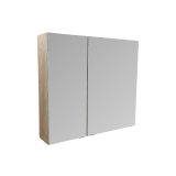 Spiegelkast Basic 80cm Eiken