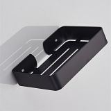 soapHolder Nero stainless steel matt black