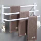 Drievoudig handdoekrek Nero 40cm wit