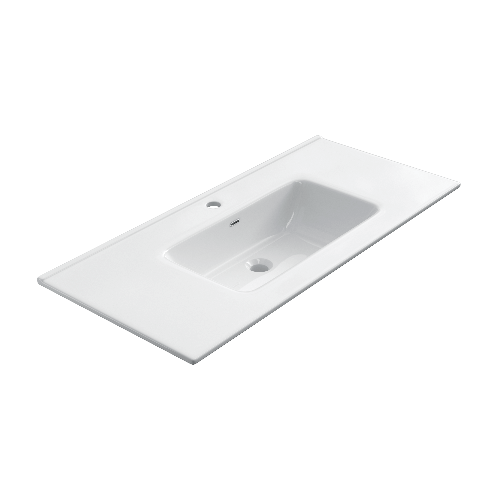 ceramic washbasin Milan 101x46cm white